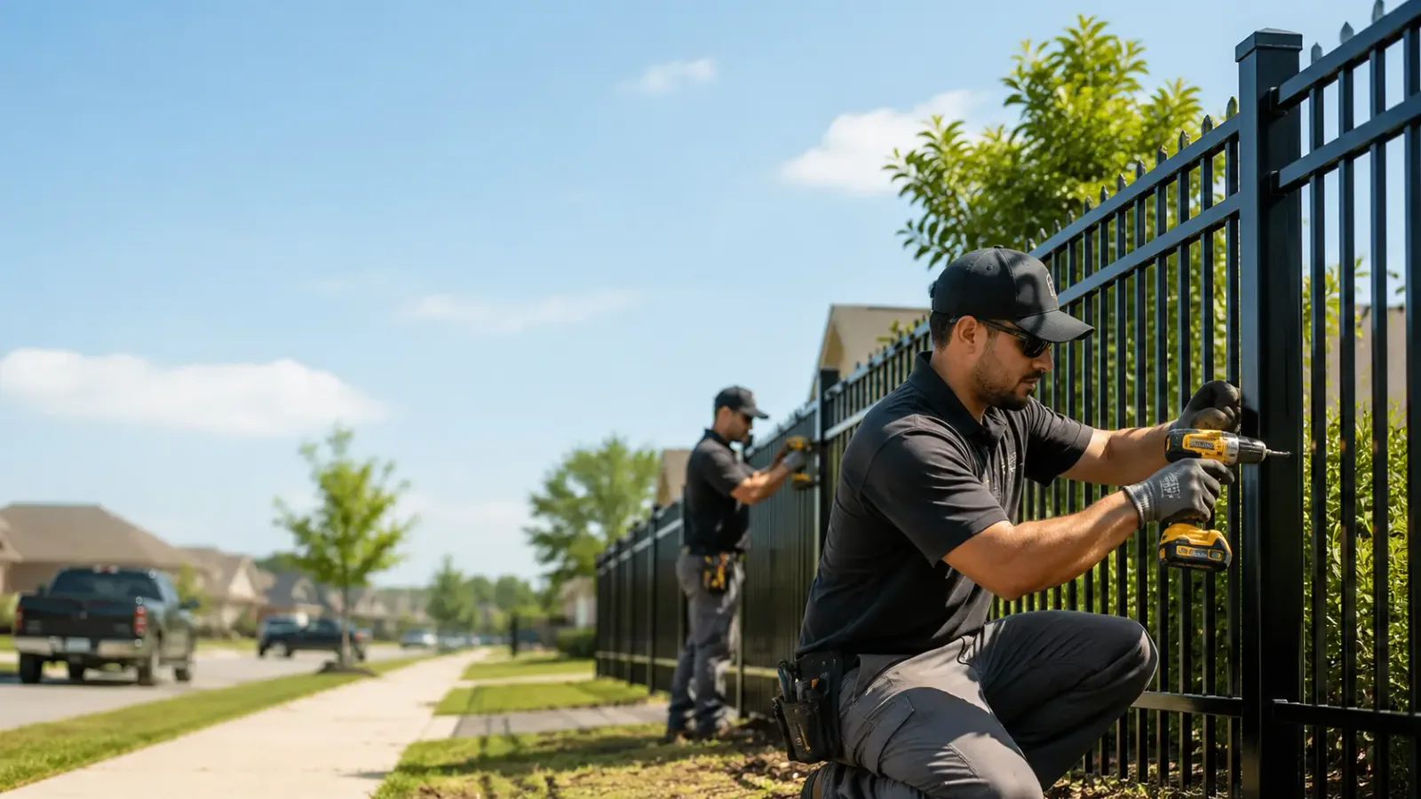 Metal Fence Installation in Dayton, MN